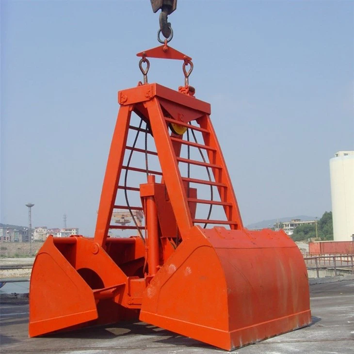 Four Rope Grab Bucket